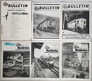 NMRA Bulletin Lot of 6 - 1980 - 1981 - Model Railroading Magazine - Picture 1 of 3