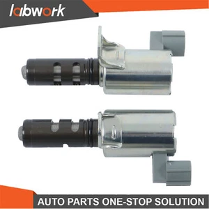 Labwork 2Pcs Intake & Exhaust Engine Variable Valve Timing Solenoid For Ford - Picture 1 of 13