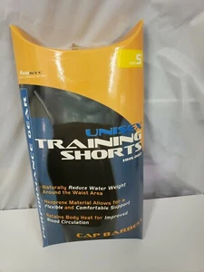 Pantalones cortos de entrenamiento unisex Cap Barbell talla pequeña color negro. Neopreno. - Imagen 1 de 4