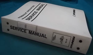 HYUNDAI HL-35 WHEEL LOADER SERVICE SHOP REPAIR WORKSHOP MANUAL BOOK - Picture 1 of 7
