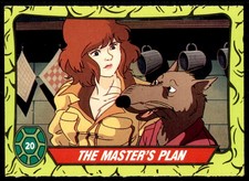 Topps Ireland  Teenage Mutant Hero Turtles (1990) The Master's Plan No. 20