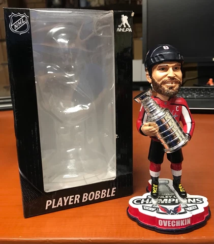 Alex Ovechkin STANLEY CUP Bobblehead #88/2019! Cover