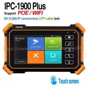 Rsrteng IPC-1900 Plus IP Kamera PoE H.265 Kamera Tester 4" Bildschirm 960x640 WIFI - Bild 1 von 10