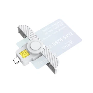 Foldable DOD Type C Common Access CAC Smart SIM Card/IC Bank Chip Card Reader g - Afbeelding 1 van 13