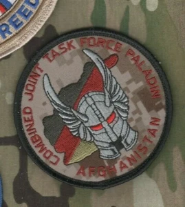 OEF NATO ISAF AFGHANISTAN KOMBINIERTE GEMEINSAME TASK FORCE PALADIN vêlkrö CJTF AUFNÄHER - Bild 1 von 12