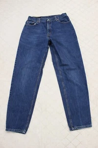 Vintage Levis 550 womens size 12 blue taper leg denim jean - Picture 1 of 12