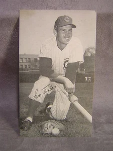 Sam Taylor Chicago Cubs Autographed Postcard - Picture 1 of 3