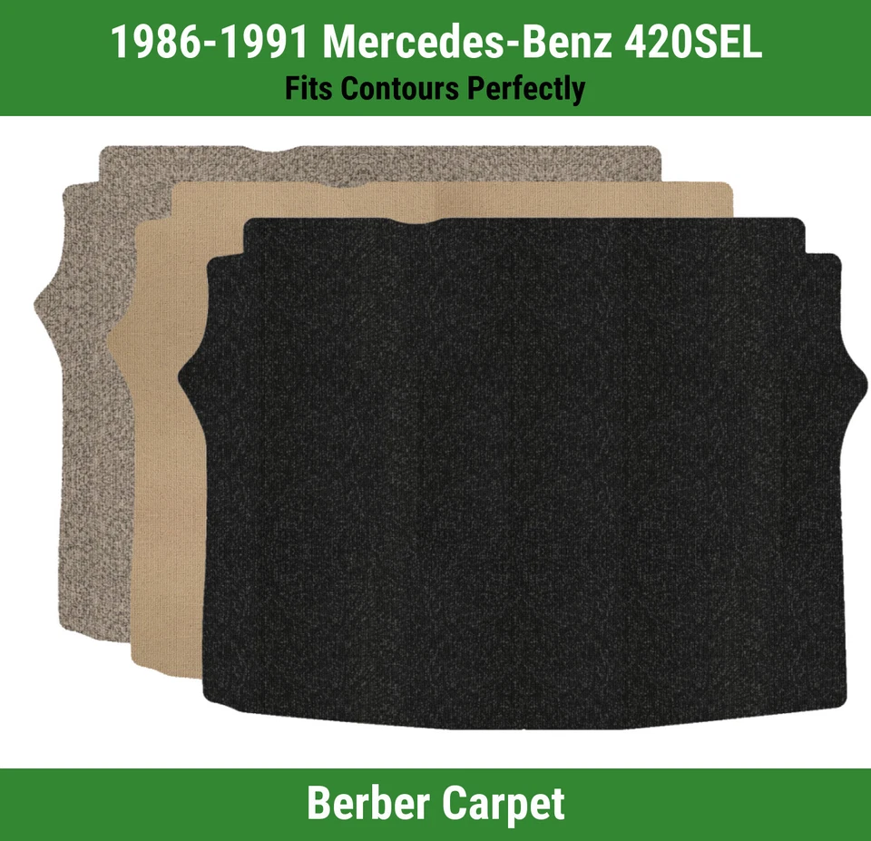 Alfombra de maletero Lloyd Berber para Mercedes-Benz 420SEL 1986-1991  Foto 1 de 4