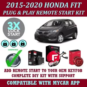 PLUG & PLAY REMOTE START 2015-2020 HONDA FIT PUSH TO START - Picture 1 of 1