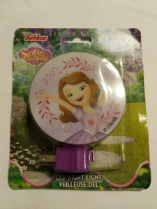 SOFIA THE FIRST DISNEY JUNIOR LED NIGHT LIGHT - Picture 1 of 8