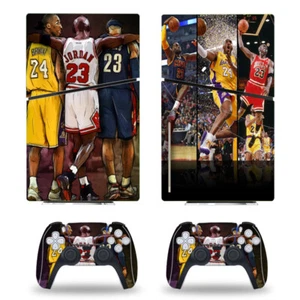 PS5 Slim Disk Console Decal Skins Sticker Basketball Legend Jordan James Kobe 24 - Picture 1 of 4