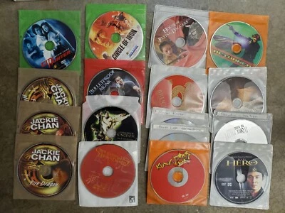 Martial Arts DVD Lot Kung Fu Karate Bruce Lee Jacki Chan circle of iron returner Foto 1 de 3