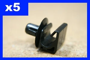 5 single brake pipe line cable holder routing clips maximum diameter 6-8 mm - Picture 1 of 2