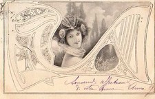 CPA ILLUSTREE  ART NOUVEAU PRECURSEUR 1903 - MM. VIENNE