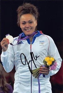 Anne-Caroline Graffe - FRA - Olympia 2012 - Taekwondo - SILBER - Foto sig. (1) - Bild 1 von 1