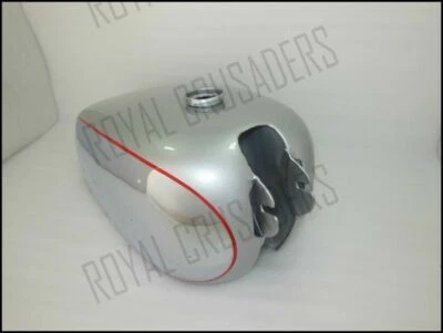 Gas Tank For Bsa Golden Flash In Silver Paint &Chrome (Fuel Tank) - Image 1 of 4
