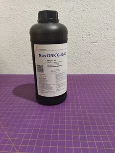 NuviInk Gusac White X3 UV-Tinte für Ricoh-Druckköpfe - 1 Liter EXP:11/2025 - Bild 1 von 6