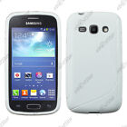 Housse Etui Coque Motif S-line Gel Blanc pour Samsung Galaxy Ace 3 S7270