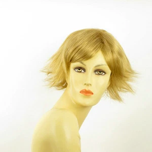 Perruque femme courte blond doré AMBRE 24B - Picture 1 of 9