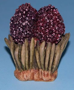 Harmony Kingdom Garden caja HGHY2 ""Jacinto"" flores ladybug Lord Byron ret.1999 - Imagen 1 de 6