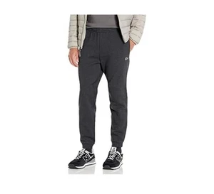 NEW Lacoste Grey Jogger SweatPant Athletic Casual Men’s Size XXL Slim Fit Pants - Picture 1 of 8