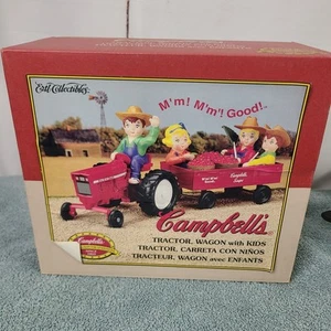 Campbells 1998 Diecast Tractor Wagon con NIÑOS de ERTL edición limitada en caja original - Imagen 1 de 10