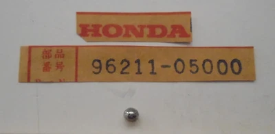 Nuevo de Lote Original Honda Bola de Acero (#5) (5-32) 84-93 TRX250 GL1200 CH80 96211-05000 CANTIDAD-3 Foto 1 de 4