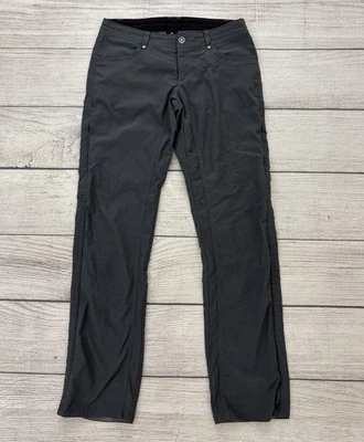 KUHL TREKR Womens Sz 8 Gray Cinch Side Leg Pocket Hiking Outdoor Stretch Pants - Image 1 of 4