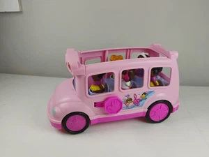 Autobús escolar musical Fisher Price Little People 2013 Little Mover funciona + figuras - Imagen 1 de 9