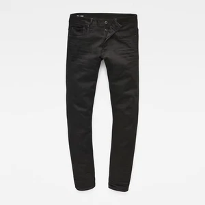 G-Star '3301 SLIM' Black Edington Stretch Raw Denim Jeans Size W31 L34 - Picture 1 of 4