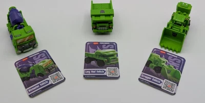 PACK COMBINADO Blokees Transformers Defender 3 Vehículos Mixmaster Raspador de Larga Distancia Foto 1 de 4