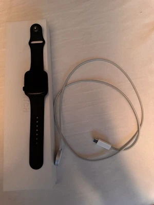 Apple Watch Series 8 45mm Aluminum Case Smartwatch - Midnight (MNVL3LL/A) - Image 1 of 4