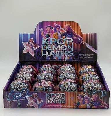 K Pop Demon Hunters Surprise Balls x3 – Collectible Toy Figures