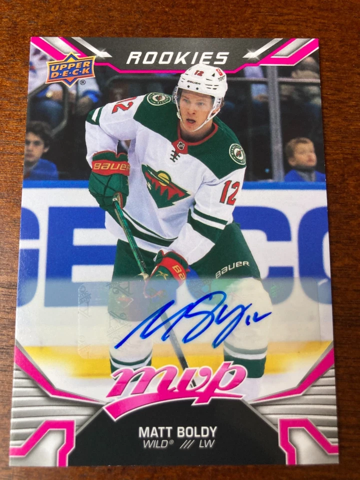 2022-23 Matt Boldy Rookie Autograph MVP SP Auto - Image 1 of 2
