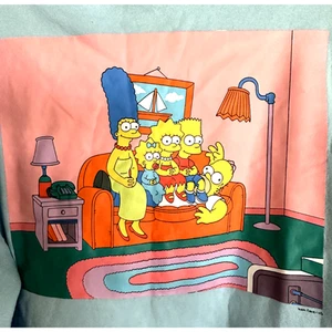 THE SIMPSONS Herren HOODIE hellblau - Größe M - Neu ohne Etikett - Bild 1 von 7