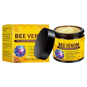 Crema curativa ósea alivio del dolor veneno de abeja crema para aliviar el dolor articular - Imagen 1 de 12
