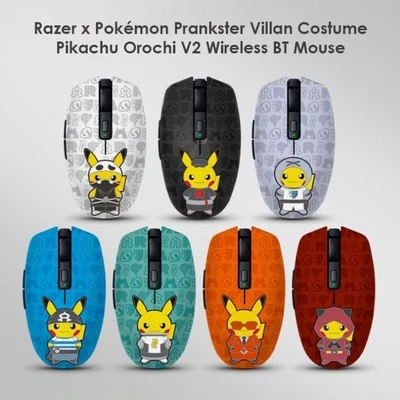 Razer x Pokémon Villan Costume Pikachu Orochi V2 Wireless BT Mouse - Bild 1 von 4
