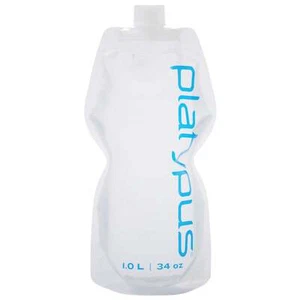 Platypus Softbottle 1L with Closure Cap Roll-Up Drinks Bottle - Picture 1 of 2