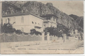 CP 06 - Alpes-Maritimes - Menton - Garavan, Villa Géna - Picture 1 of 2