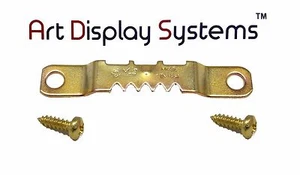 AMS kleiner BP Sägezahn Aufhänger - 200 4 3/8 Schrauben - 100 Stück von Art Display Systems - Bild 1 von 1