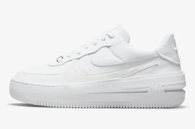 NIKE AIR FORCE 1 AF1 PLT AF ORM БЕЛЫЙ САММИТ БЕЛЫЙ ЖЕНЩИН SZ 9 [DJ9946-100] - Изображение 1 из 4