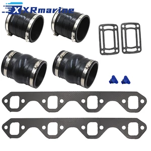 8M0119211 Volvo Penta5.0 5.8L &351 KING EFI Exhaust Bellows Kit W/Drain Plug - Picture 1 of 7
