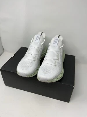 Adidas Alphaedge 4D Footwear White Green Shoes Sneakers Men's Size 10 With Box - Изображение 1 из 4