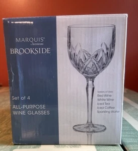 Copas de vino multiusos MARQUIS by Waterford Brookside - NUEVO EN CAJA - Imagen 1 de 7