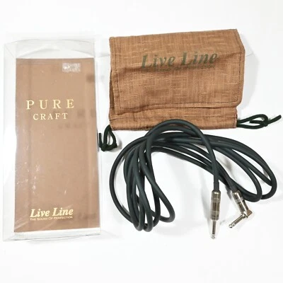 Cable de instrumento Hi-Fi Live Line Studio Series - recto a derecha, 10 pies Foto 1 de 4