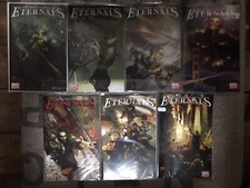 MARVEL’s ETERNALS 1-7 • Complete 2006 Miniseries • Neil Gaiman • John Romita Jr.