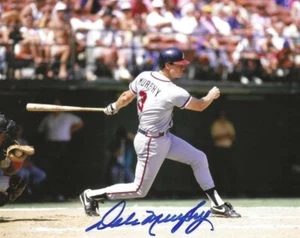 Autographed  8x10 DALE MURPHY Atlanta Braves photo w/ COA - Picture 1 of 1