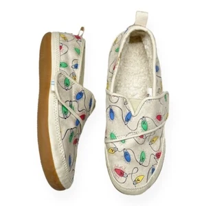 Pantofole TOMS Glow-in-the-Dark luci natalizie Alpargata 2 Multi Avorio Giovanile - Foto 1 di 12