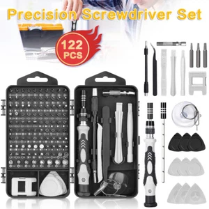 122 in 1 Magnetic Precision Screwdriver Set Computer Pc Phone Repair Tool Kit UK - Picture 1 of 12