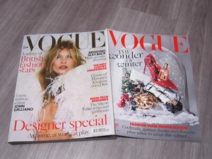 Vogue Magazine,Designer special ,Kate Moss, December 2013 - Picture 1 of 1